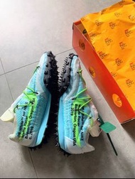 全新 Nike waffle racer X off white  US 10