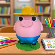 Farmers' Coins Bankrupt Banks |      Animal pattern coin purse, 3 compartments, can store cash and b