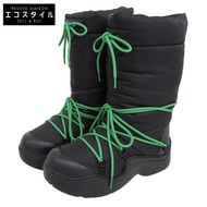 Bottega Veneta 女士黑色 Paddle Bomber 靴，36 碼（近全新）[二手]