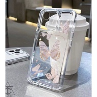 Butterfly glitter transparent soft case Oppo A6 Pro Note 70Reno 14F C71 A5 A5x A3x A5i A5 Pro A3X A6