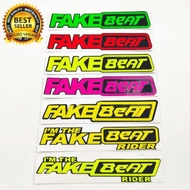Fake Beat Sticker