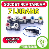 7 pin RCA Socket