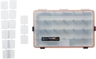 Savage Gear Waterproof Tackle Box WP Lurebox 5B Smoke 35.5 x 23 x 5 cm