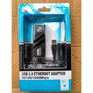 USB 3.0 to LAN Gigabit Cable, USB 2.0 to LAN 10/100Mbps