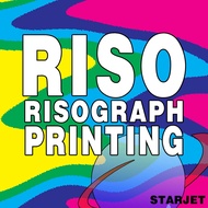 RISO/RISOGRAPH ‎PRINTING ‎SERVICE ‎(Short, ‎A4, ‎Long)