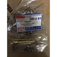 SAFETY SUZUKI TS100/TS125 SLIDE NEEDLE SET ASSY