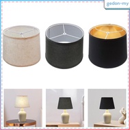 [GedonMY] Drum Lamp Shade Lamp Cover Replacement Small Table Lamp Shade for Bedroom NightStand