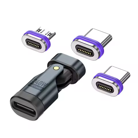 PD 240W Magnetic Charger Cable for Huawei Samsung Galaxy XCover7 Sony Xperia 5 V Moto G55 vivo Y18i 