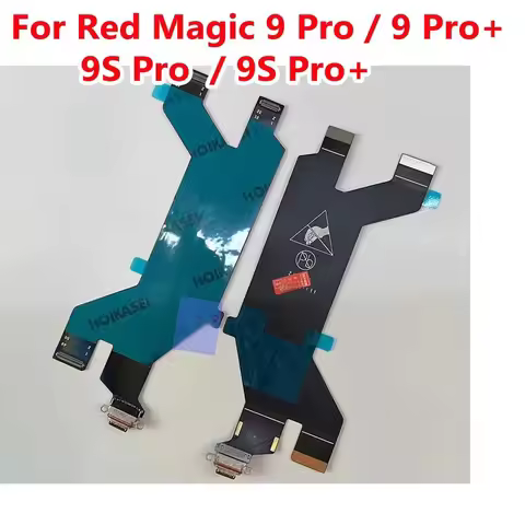Original Charge Board For ZTE Nubia Red Magic 9 Pro / 9 Pro+ 9S Pro 9sPro Plus USB Port Dock Plug Co