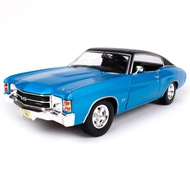 Model Car Classic High Quality Work MAISTO 31890 1971 Chevrolet Chevelle SS 454 Sport 1:18 Brand.