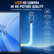 4K PC USD Webcam ultra wide angle 85 degree video conference camera with 360 degree rotation 2 noise