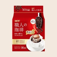 [16pcs]UCC Craftsman's Coffee Drip bag Rich Aroma Blend [Direct from Japan]