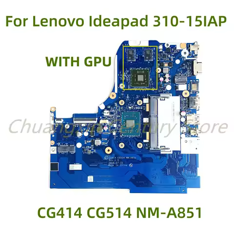 NM-A851 motherboard Suitable for Lenovo Ideapad 310-15IAP laptop with 3450 CPU + GPU 100% Tested Ful