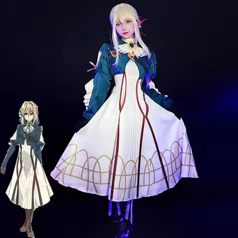 Violet Evergarden Cosplay Costume Anime Cosplay Violet Evergarden Costume for Women Violet Evergarde