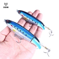[XON] 1PCS Whopper Plopper 10cm/13g Topwater Fishing Lure Artificial Hard Bait Plopper Soft Rotating
