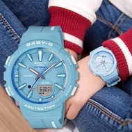 [2 YEARS WARRANTY] Casio BGS-100RT-2A Baby-G Ladies Analog Digital Watch Sporty Light Blue Original Watch