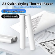 Flashlabel A80 Portable Printer Official Paper Thermal A4 Size Paper 2~15 Years Image Time 210mm Fol
