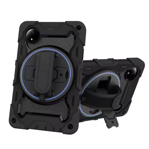 Rotating Armor Kickstand Case For Xiaomi Redmi Pad SE 8.7 2024 Rugged Cover For Redmi Pad SE 4G 8.7"