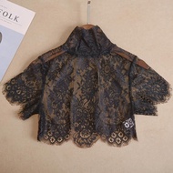 Lace Kerah Penutup Kerah Palsu Renda Dekoratif Kerah Bordir Renda Kerah Brokat Kerah Renda Premium
