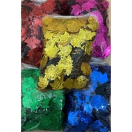 100 GRAM papaya grape leaf ramboci sequins