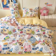 ZH Cadar Premium with 2100 TC 7in1 Cotton High Quality Soft Premium Design and Material 7in1 Bedshee