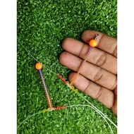 Perambut 2 mata anti kumpau dan Anti kusut Tali dupont Perambut ikan Lauk