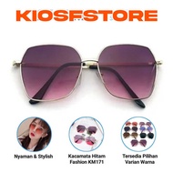 KFS - KM171 SUNGLASSES FASHION FOR WOMEN & MEN KOREAN FASHION