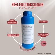All-in-One Steel Cleaner | Rust Remover, Degreaser & Protection Layer | Fuel Tank & Metal Parts | Re