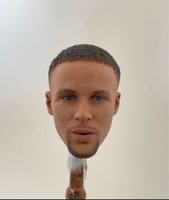 Enterbay Stephen Curry原裝重塗頭雕一個