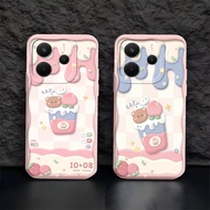 Redmi Note 14 4G 2025 Note 14 5G 2025 - Softcase - Ice Cream Motif - Cute Case - Macaroon