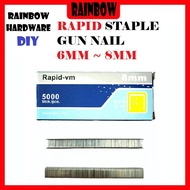 Rapid-VM Staple Gun Nail 6mm~8mm