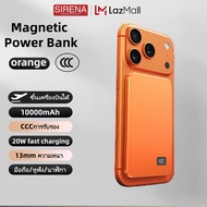 CCC Magnetic powerbank พาวเวอร์แบงค์ 6000mAh-10000mAh ชาร์จเร็ว 20W รับประกัน 2 ปี