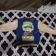 Jacket Varsity Pacman Faith Industries X W Essential X Bandai Pacman