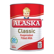 Alaska Evaporated Filled Classic Evaporated Milk 360ml
