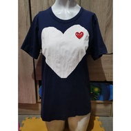 play. cdg to shirt big heart