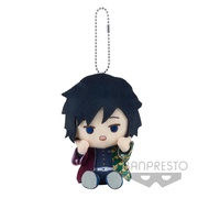【Authentic 】Demon Slayer : Giyu Tomioka • Mitsuri • Obanai Iguro Mascot Plush Soft Toy Keychain Bag 