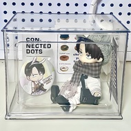 Storage Storage Box Transparent Display Box Cotton Doll Storage Handy Tool Doll Doll Hand-Made Perip