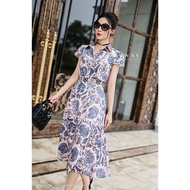 MY WAY Women's Streetwear Shirt and Skirt Set with Luxurious Patterns 6MAB01106 -6MCXB276 HT0