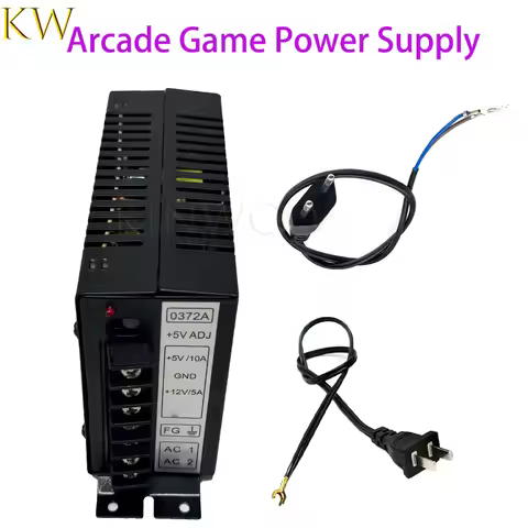 Arcade Game Power Supply 5V/10A 12V/5A -5V/1A Coin Pusher Arcade Jamma Pinball Parts Switching Pas B