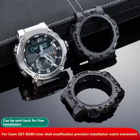 For Casio G-SHOCK GST-B200 GST B200 Watch Inner Case Modification and Upgrading Accessories Replacin