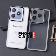 CASE REALME C63 REALME C61 SOFT CLEAR LENS CAMERA CASE BENING REALME C63 REALME C61 SCL
