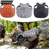 FOREVERGO Waterproof Chicken Saddle Apron Poultry Protective Vest for Hens Ducks Geese Anti-Pecking 