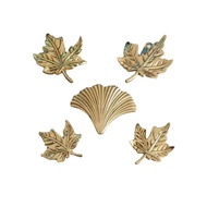 Daun maple tembaga, daun ginkgo, laci, pintu kabinet, almari pakaian, kabinet penyimpanan, kabinet w