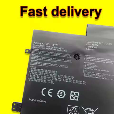 C21N1629 For ASUS C223NA E203MAH E203MA E203N E203NA R207NA R203MA L203NA Series Laptop Battery 2ICP