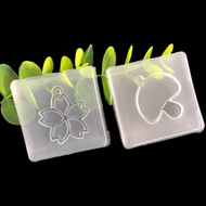 Mirror Mirror DIY Crystal Epoxy Acrylic UV Glue Frame Epoxy Mold Handmade Pendant Frame Jewelry Mold