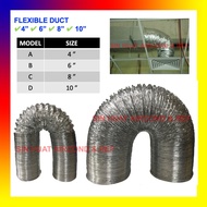 (30FT) ALUMINUM AIR DUCTING FOR AIRCOND HVAC DRYER VENT