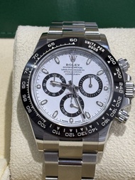 🤴🏻👑勞力士 Rolex 116500LN白面 2018年 fullset 全套齊  有白牌🏷️  panda