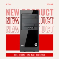 HP PRO3330 i3-Gen3 HDD 500GB Second-Hand Products Are Listed On The Basic Program And The Machine Is