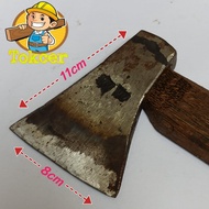 Kampak baja gagang kayu aren Kampak besar