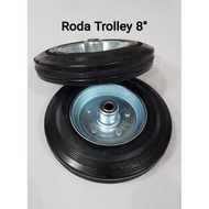 Rubber Wheels Only 8 Inch Trolley Wheels